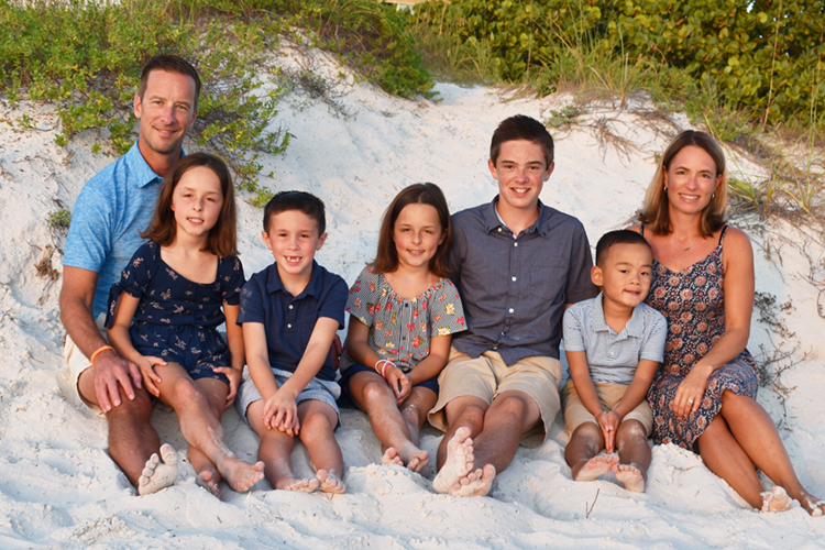 Erik Gruber family photo